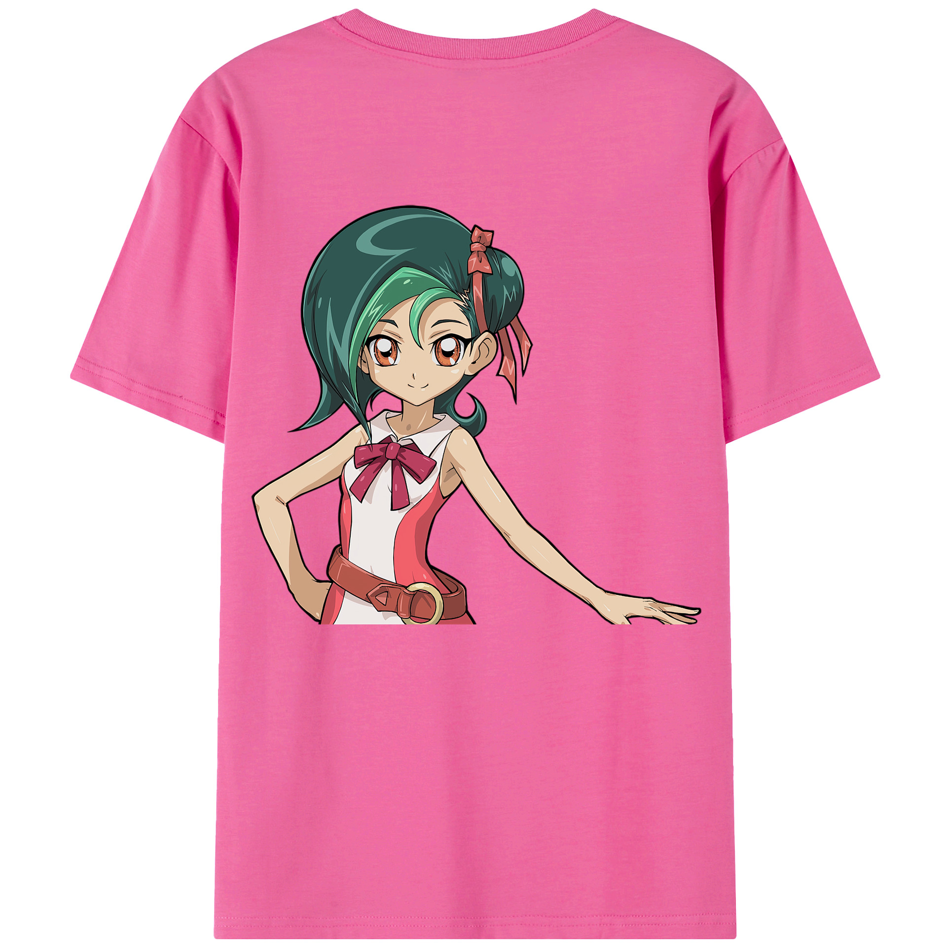 （画像用） 遊☆戯☆王 Yu-Gi-Oh! レディース半袖Tシャツ(バックプリント)